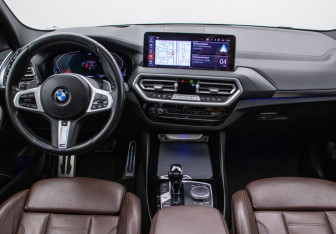 Подержанный автомобиль BMW X3 2021 года (13 фото)