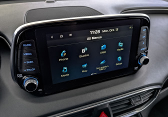 Подержанный автомобиль Hyundai Santa Fe 2019 года (29 фото)