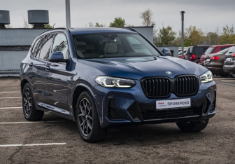 Подержанный автомобиль BMW X3 2021 года (4 фото)