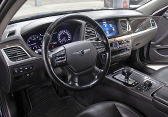 Подержанный автомобиль Genesis G80 2017 года (16 фото)