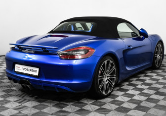 Подержанный автомобиль Porsche Boxster 2015 года (5 фото)