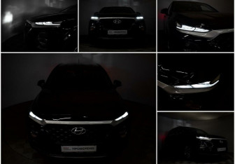Подержанный автомобиль Hyundai Santa Fe 2019 года (9 фото)