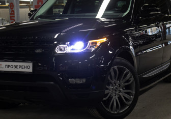 Подержанный автомобиль Land Rover Range Rover Sport 2017 года (28 фото)