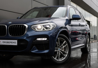 Подержанный автомобиль BMW X3 2018 года (26 фото)