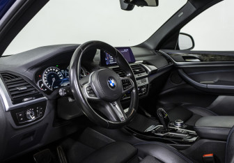 Подержанный автомобиль BMW X3 2021 года (10 фото)