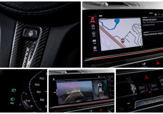 Подержанный автомобиль BMW X6 M 2021 года (28 фото)