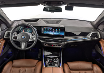 Подержанный автомобиль BMW X7 2024 года (14 фото)