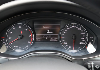 Подержанный автомобиль Audi A6 Sedan 2014 года (18 фото)