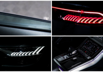 Подержанный автомобиль Audi Q8 2021 года (29 фото)