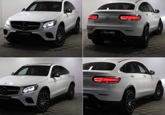 Подержанный автомобиль Mercedes-Benz GLC Coupe 2017 года (24 фото)