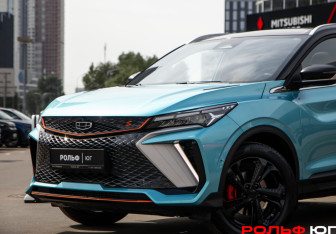 Подержанный автомобиль Geely Coolray 2024 года (17 фото)