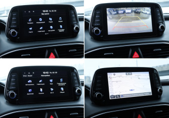 Подержанный автомобиль Hyundai Santa Fe 2019 года (22 фото)