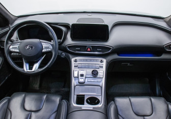 Подержанный автомобиль Hyundai Santa Fe 2021 года (13 фото)