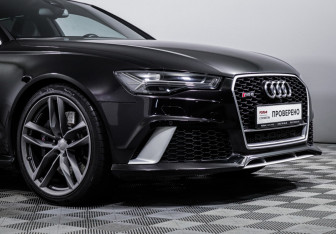 Подержанный автомобиль Audi RS 6 Wagon 2016 года (16 фото)