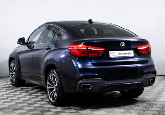 Подержанный автомобиль BMW X6 2016 года (7 фото)