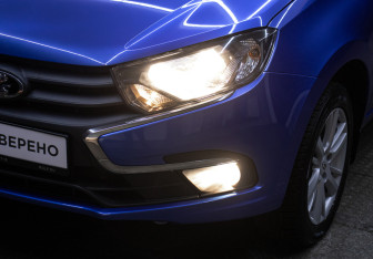 Подержанный автомобиль LADA (ВАЗ) Granta Liftback 2021 года (22 фото)