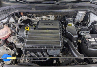 Подержанный автомобиль Skoda Rapid Liftback 2022 года (9 фото)