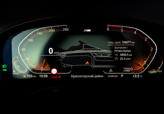 Подержанный автомобиль BMW X3 2021 года (12 фото)