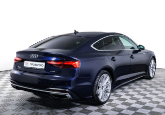Подержанный автомобиль Audi A5 Liftback 2021 года (5 фото)