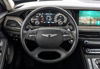 Подержанный автомобиль Genesis G90 2021 года (22 фото)