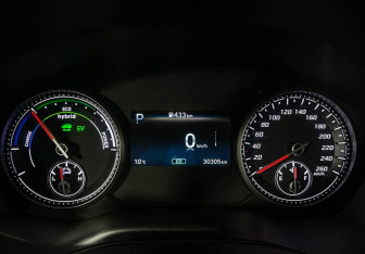 Подержанный автомобиль Hyundai Santa Fe 2021 года (11 фото)