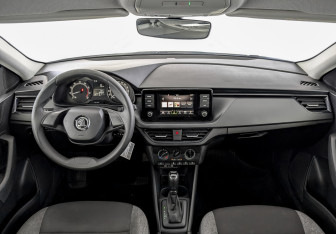 Подержанный автомобиль Skoda Rapid Liftback 2021 года (14 фото)