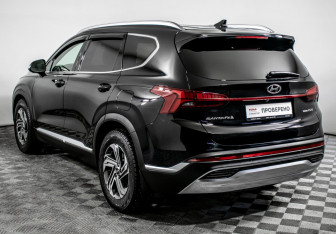 Подержанный автомобиль Hyundai Santa Fe 2021 года (7 фото)