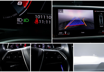 Подержанный автомобиль Audi A7 2021 года (21 фото)