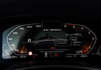 Подержанный автомобиль BMW X6 2020 года (16 фото)