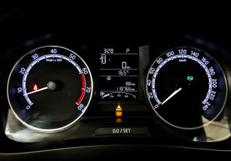 Подержанный автомобиль Skoda Rapid Liftback 2018 года (13 фото)