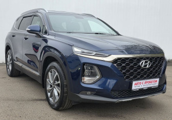 Подержанный автомобиль Hyundai Santa Fe 2019 года (3 фото)