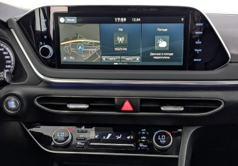 Подержанный автомобиль Hyundai Sonata 2020 года (17 фото)