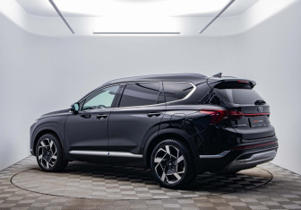 Подержанный автомобиль Hyundai Santa Fe 2021 года (7 фото)