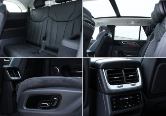 Подержанный автомобиль Hongqi E-HS9 2021 года (14 фото)