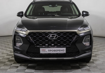 Подержанный автомобиль Hyundai Santa Fe 2019 года (2 фото)