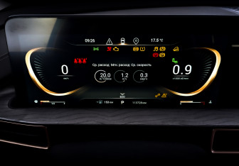 Подержанный автомобиль Exeed LX 2022 года (13 фото)