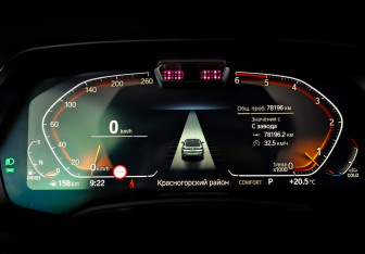 Подержанный автомобиль BMW X6 2021 года (13 фото)