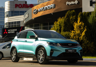 Подержанный автомобиль Geely Coolray 2023 года (2 фото)