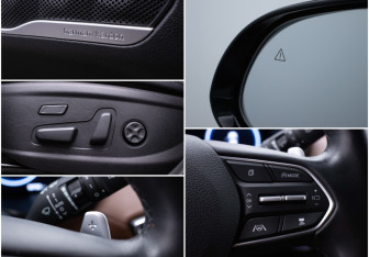 Подержанный автомобиль Hyundai Santa Fe 2021 года (18 фото)