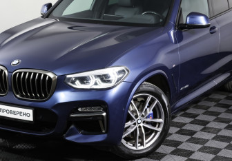 Подержанный автомобиль BMW X3 2018 года (26 фото)