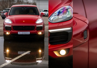 Подержанный автомобиль Porsche Cayenne 2015 года (2 фото)