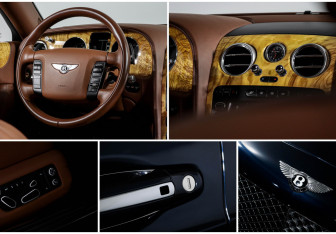 Подержанный автомобиль Bentley Continental Flying Spur 2005 года (21 фото)
