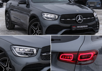 Подержанный автомобиль Mercedes-Benz GLC Coupe 2021 года (22 фото)