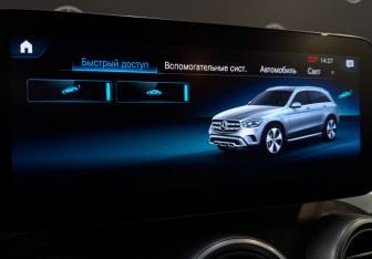 Подержанный автомобиль Mercedes-Benz GLC Coupe 2020 года (27 фото)