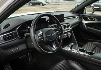 Подержанный автомобиль Genesis G70 2021 года (11 фото)
