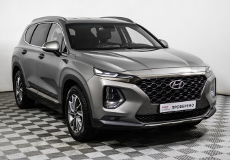 Подержанный автомобиль Hyundai Santa Fe 2019 года (3 фото)