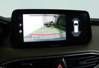 Подержанный автомобиль Hyundai Santa Fe 2022 года (19 фото)