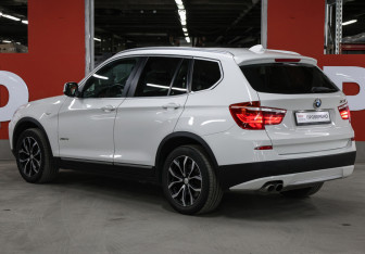 Подержанный автомобиль BMW X3 2014 года (7 фото)
