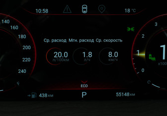 Подержанный автомобиль Exeed LX 2022 года (16 фото)