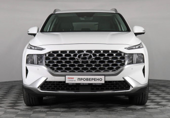 Подержанный автомобиль Hyundai Santa Fe 2021 года (2 фото)